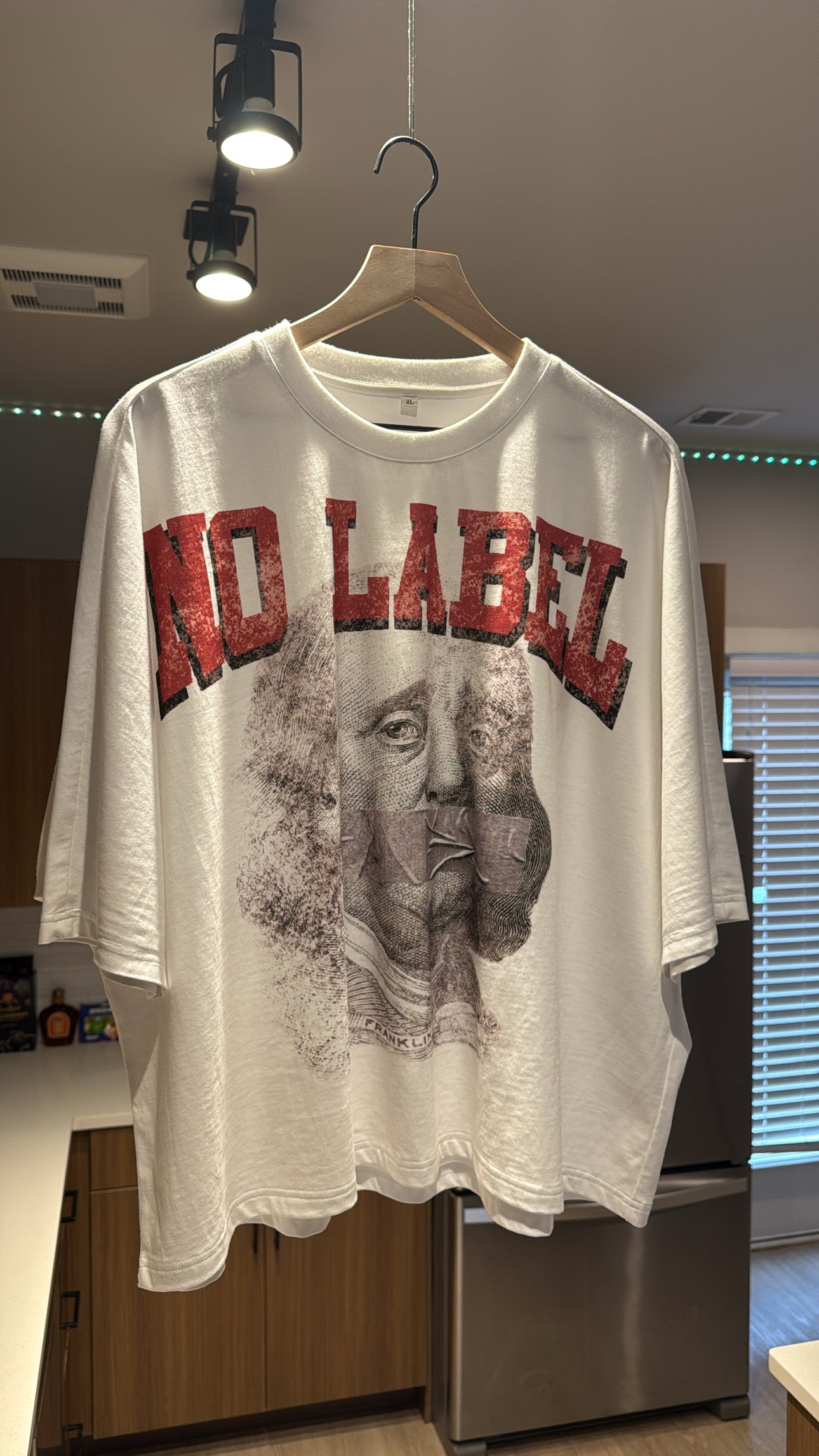 "NO LABEL" Boxy fit tee